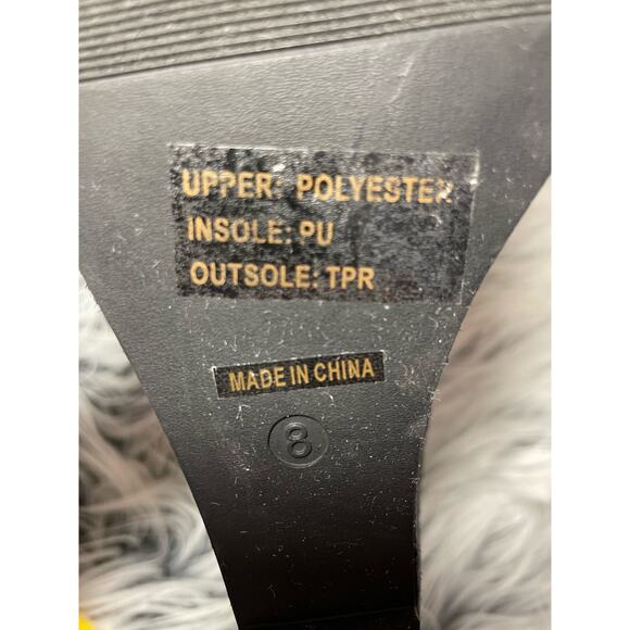 JG womens shorties short boots faux suede matte black size 8 womens bootie - Picture 12 of 13